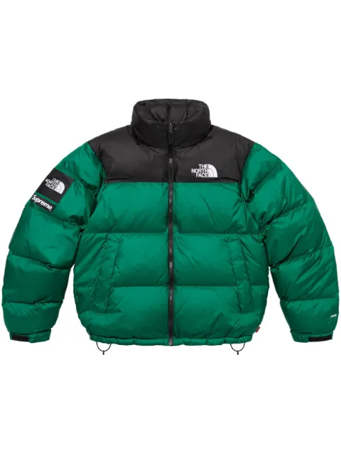 Supreme x The North Face Nuptse puffer jacket Green SU711
