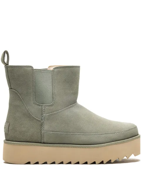 UGG Chelsea Platform Mini "Shaded Clover" boots Grey 1158051