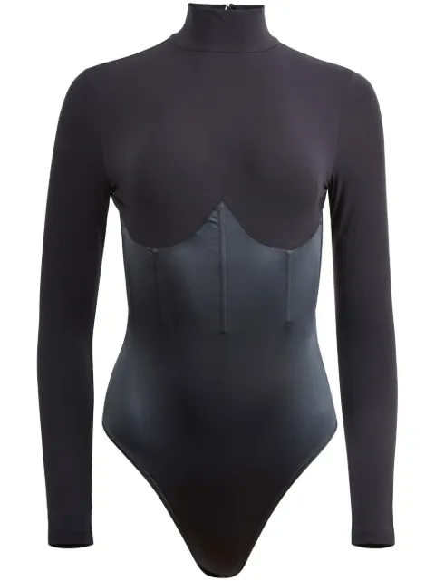 Fleur Du Mal corset bodysuit Black BS01990100