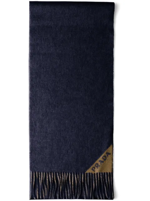 Prada cashmere scarf Blue 2FS0552COO