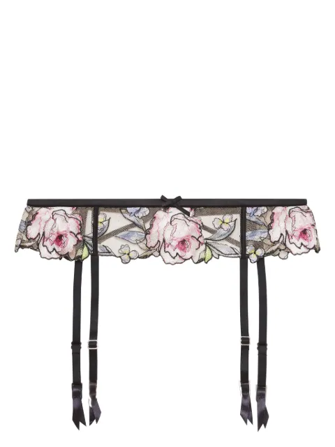 Fleur Du Mal Fidelia garter Black GR00920100