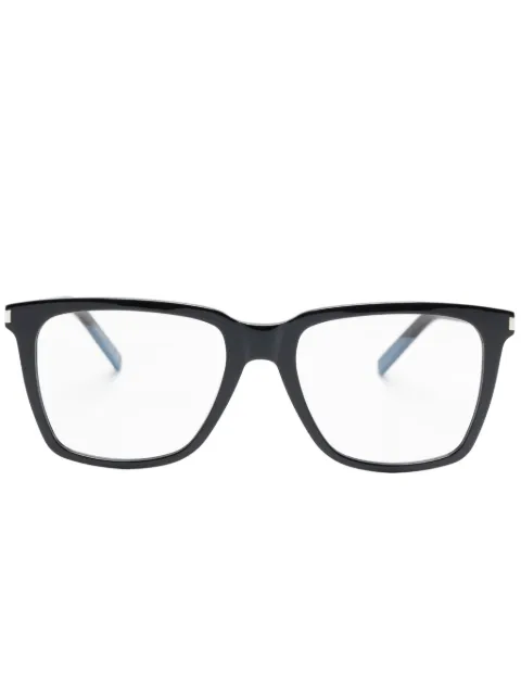 Saint Laurent Eyewear square-frame glasses Black SL717SLIM001
