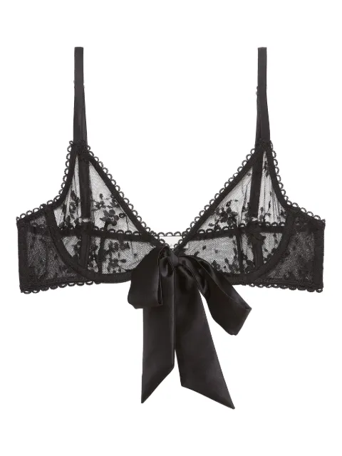 Fleur Du Mal Untie Me demi bra Black BR04260100