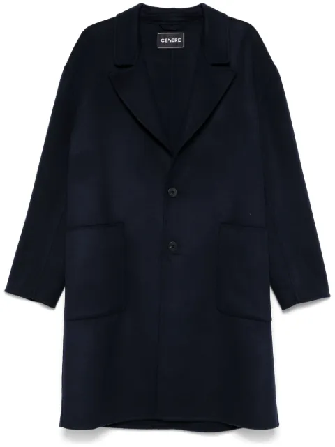 Cenere GB single-breasted coat Blue K22491T21