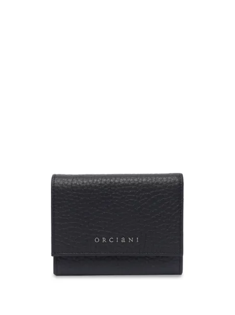 Orciani logo-lettering wallet Black SD0142SOF