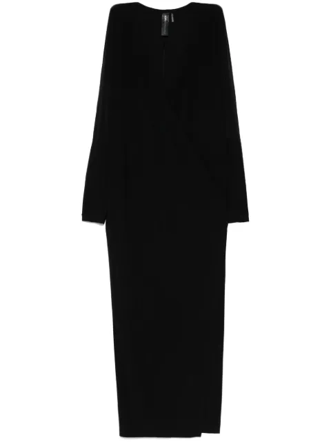 Norma Kamali Dolman gown Black KK3243PLF85001