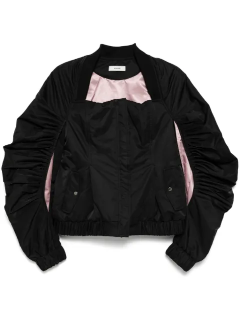 Besfxxk cut-out bomber jacket Black DSNB2450