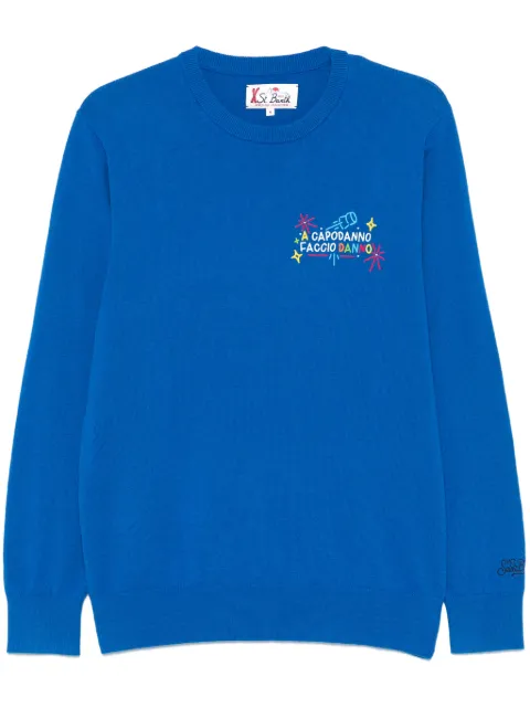 MC2 Saint Barth Heron Light sweater Blue HER0005