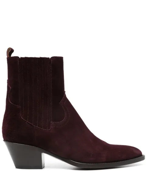 Buttero 55mm suede boots Purple B10190