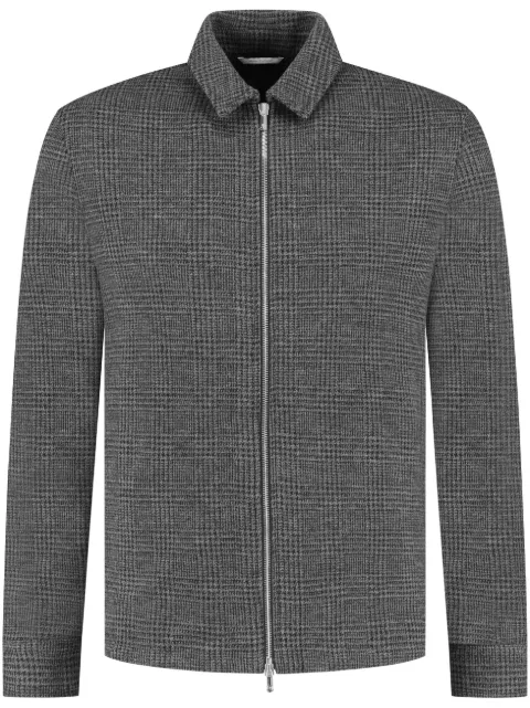 Marco Pescarolo checked jacket Grey 50Y1304