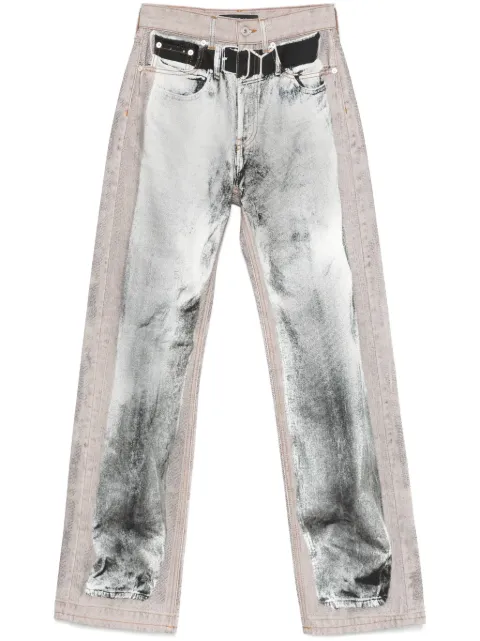 Y/Project trompe l'oeil jeans Grey 207PA019