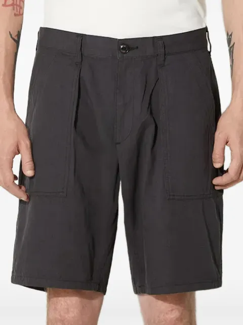 Neighborhood button cotton shorts Black 241AQNHPTM02