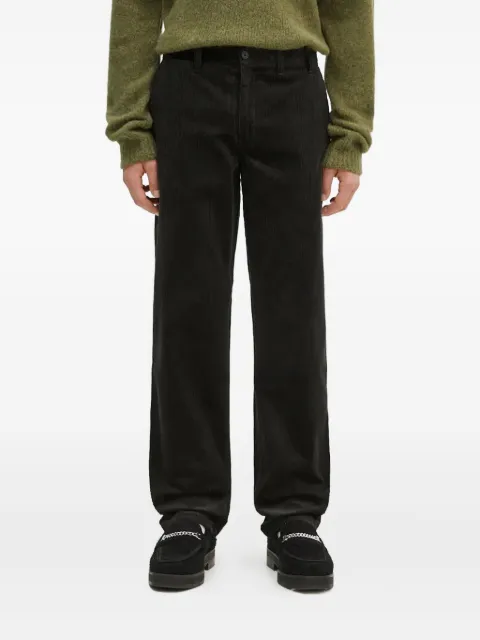 Norse Projects corduroy trousers Green N250407