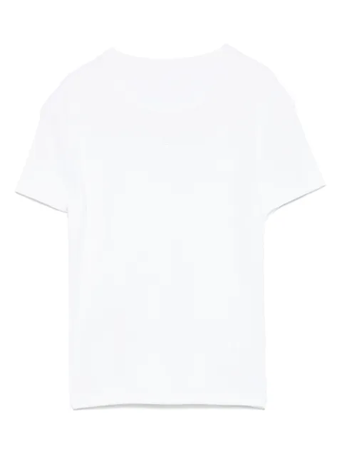 Maje logo-embroidered T-shirt White MFPTS00948
