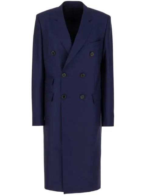 ARMARIUM Nathan double-breasted coat Blue ARMTMC005W004