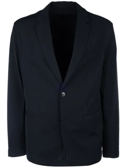 Armani Exchange single-breasted blazer Black 8NZG49ZNYZZ