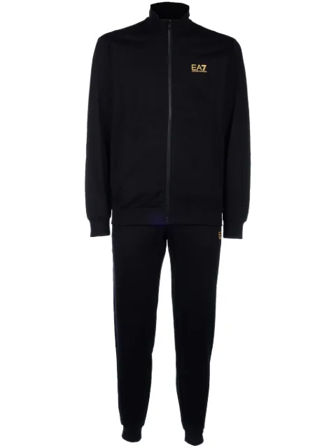 Ea7 Emporio Armani logo-print tracksuit Black 8NPV60PJVRZ