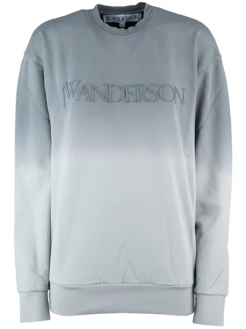 JW Anderson logo-embroidered sweatshirt Grey JW0201PG1632