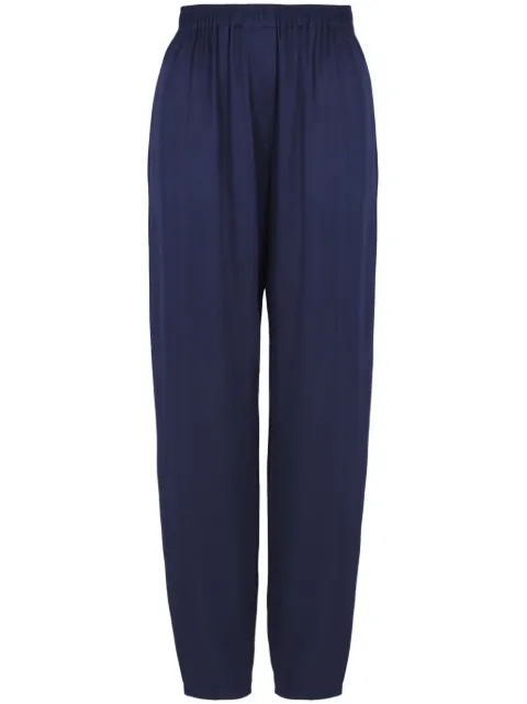 Giorgio Armani silk trousers Blue GW000159TE10101