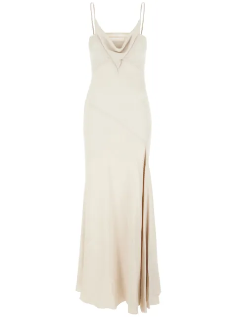 ISABEL MARANT Kapri slip dress Neutrals RO0420FAB2J02I