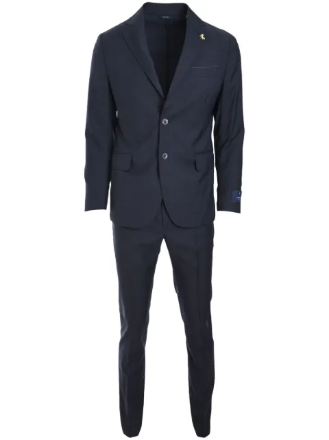 Tombolini virgin wool suit Blue A112IDBQ