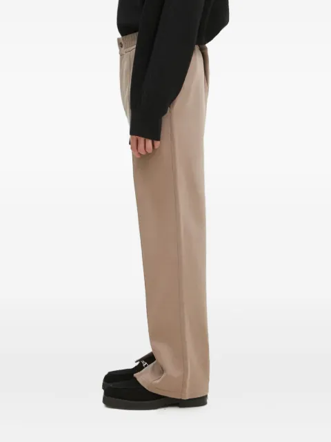Filling Pieces side-split trousers Neutrals 76160001407