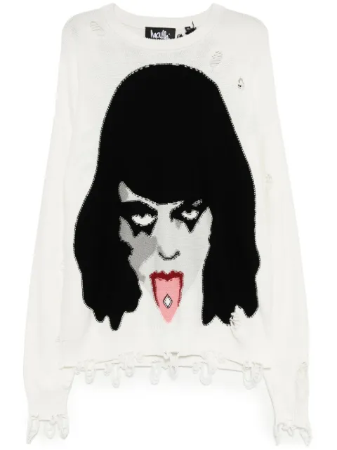 Haculla Bonnie and Clyde jumper White HA02BESK01