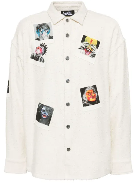 Haculla Polaroid collection shirt White HA02BEW01
