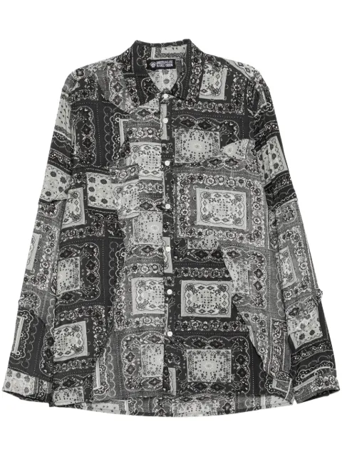 Mostly Heard Rarely Seen Paisley Cut Me Up shirt Grey MH02BEW01