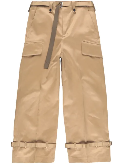 sacai cargo trousers Neutrals 2403429M
