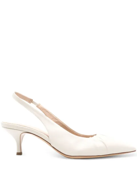 Fabiana Filippi 70mm leather slingback pumps Neutrals ASD264A811I326000