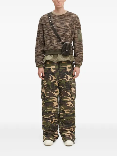 Andersson Bell camouflage cargo trousers Green APA688M