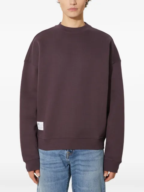 Alpha Industries logo crew-neck sweater Purple 146304