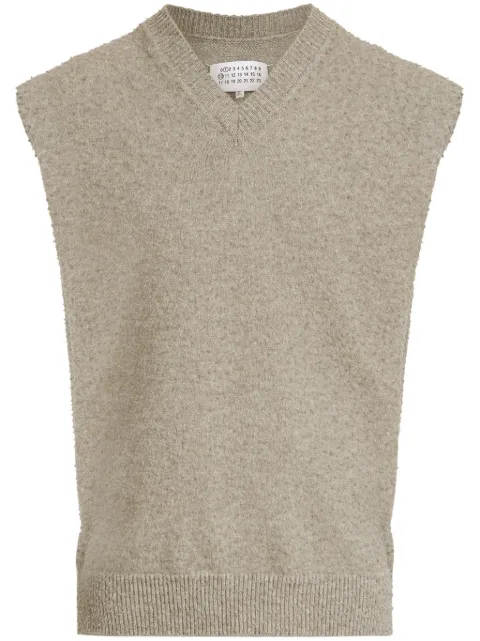 Maison Margiela cut-out detailing vest Neutrals S50TH0065M13108