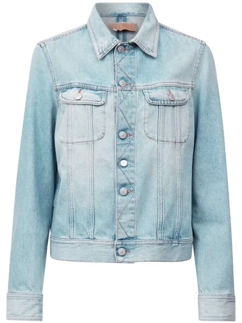 MM6 Maison Margiela cut-out jacket Blue S52AM0316M30019