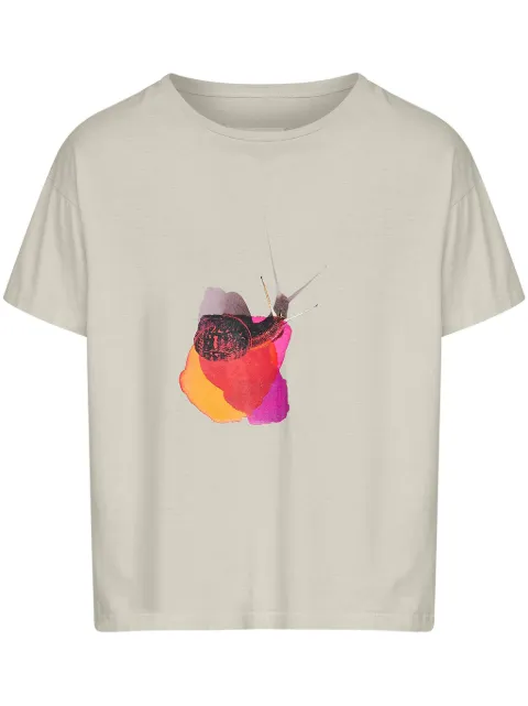 Maison Margiela graphic-print T-shirt Grey S50GC0711S24575