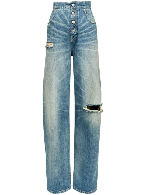 MM6 Maison Margiela high waist jeans Blue S52LA0241M30016