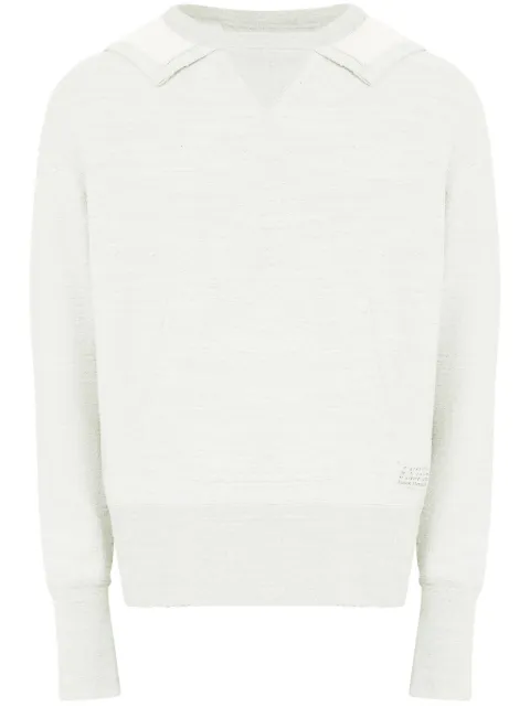 Maison Margiela v-neck sweater Grey S50GU0231M25015