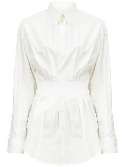 MM6 Maison Margiela cotton shirt White S52DT0045M35256101