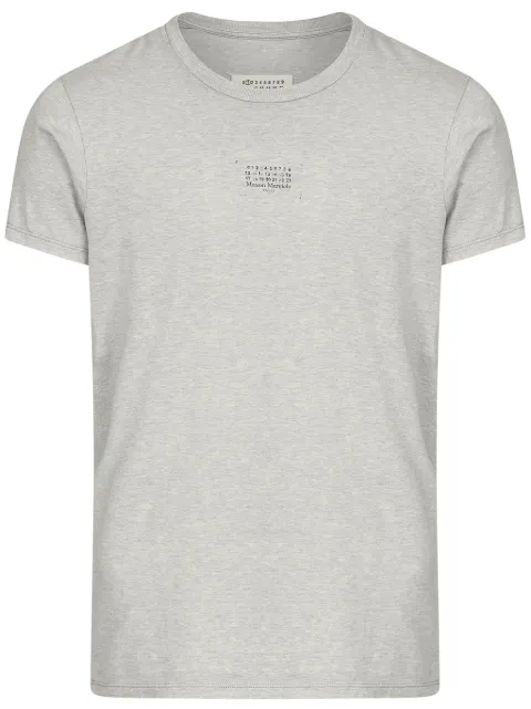 Maison Margiela numbers-motif T-shirt Grey S50GC0706M20086