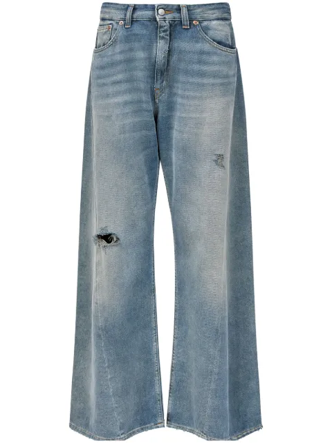 MM6 Maison Margiela distressed jeans Blue S52LA0238M30017