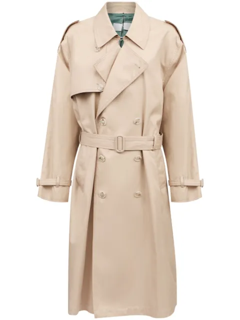 MM6 Maison Margiela Twist trench coat Neutrals S52AH0080M35368