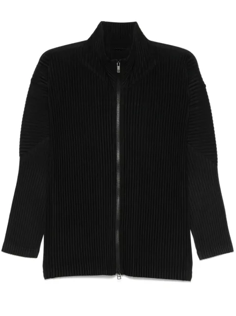 Homme Plissé Issey Miyake plissé jacket Black HP49JL440