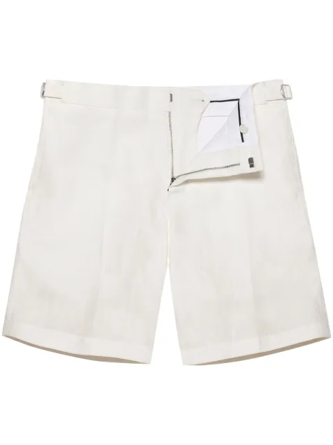Orlebar Brown Norwich linen shorts Neutrals 280082