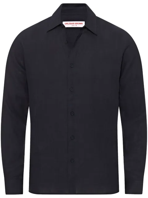 Orlebar Brown Justin shirt Blue 280068