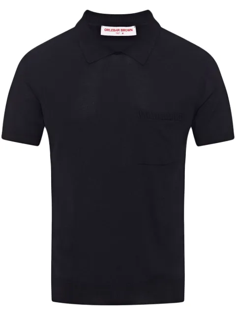 Orlebar Brown Wilder polo shirt Blue 280058