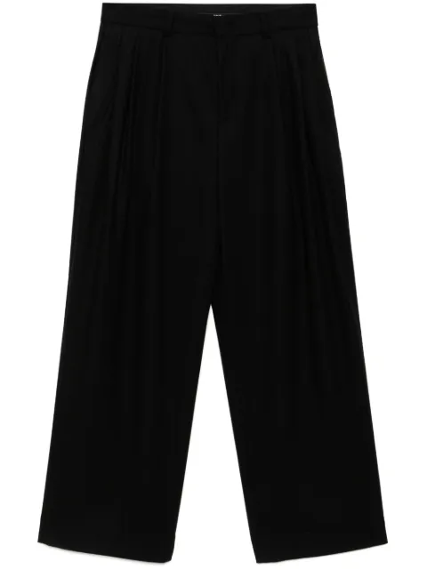 Juun.J double-tuck trousers Black JC4X21P345