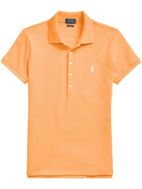 Polo Ralph Lauren slim cut polo top Orange 211870245014