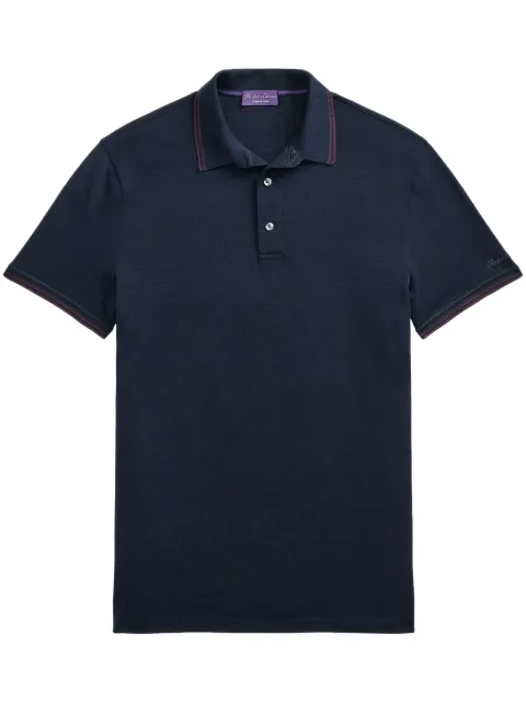 Ralph Lauren Purple Label wool polo shirt Blue 790952249001