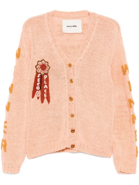 STORY mfg. Twinsun cardigan Pink SAW24JUMTWCHANPCT